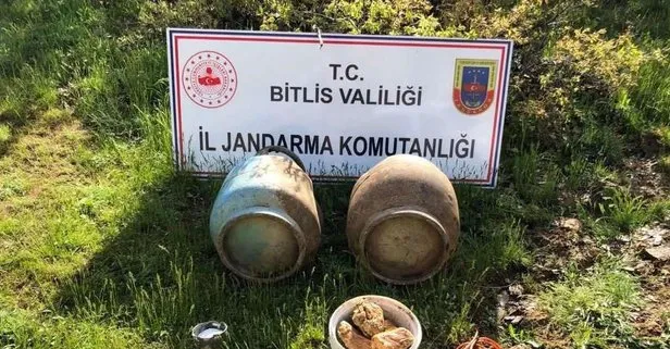 Bitlis’te teröre darbe: Çok sayıda patlayıcı mühimmat ele geçirildi!