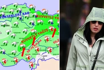 Meteoroloji’den 10 ile yoğun kar alarmı verildi: Kuvvetli fırtına geliyor! İstanbul’a kar yağacak mı?