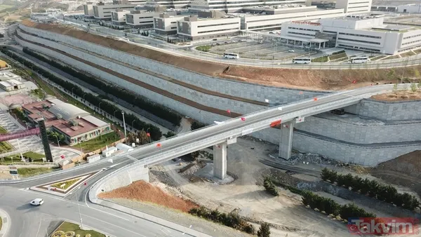 İşte Başakşehir Şehir Hastanesi bağlantı yolları! Hastane yolunu yapmayan CHP'li İBB Başkanı Ekrem İmamoğlu bu görüntülerden utanır mı? - 17