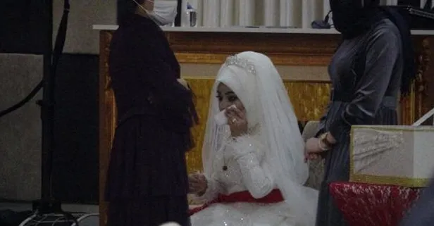 Yasağa rağmen düğün yaptı! Yakalanınca hüngür hüngür ağladı