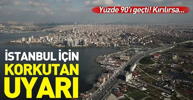 İstanbul için korkutan deprem uyarısı: Yüzde 90’ı geçmiş durumda...
