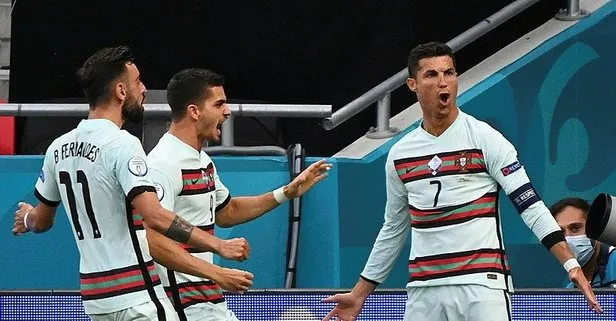 Cristiano Ronaldo şov yaptı! Macaristan 0-3 Portekiz | MAÇ SONUCU EURO 2020