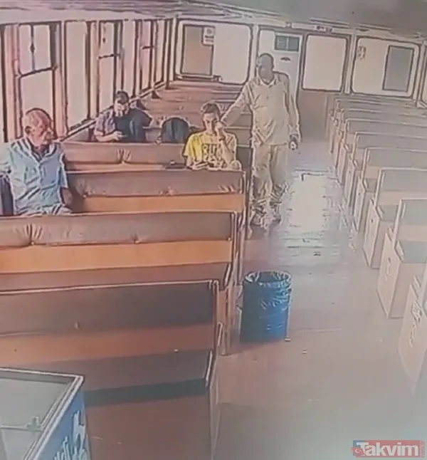 Vapurda yolcunun saçını yakmıştı! Yeni görüntüler ortaya çıktı - 4