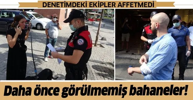 Koronavirüs denetiminde görülmemiş bahaneler!