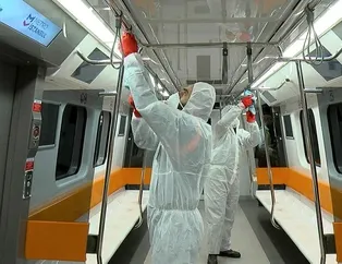 İstanbul metrolarında virüs önlemi