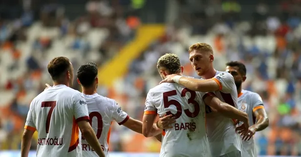 Aslan demir büktü! Galatasaray Süper Lig'de Adana Demirspor'u 5-1 yendi
