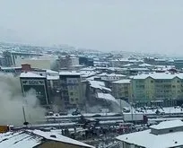 Felaket saniye saniye kameralarda! Malatya’daki 7.6’lık depremde binaların çökmesi drone ile kaydedildi