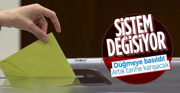 AK Parti düğmeye bastı! Oy kullanmada yeni sistem! Artık tarihe karışacak