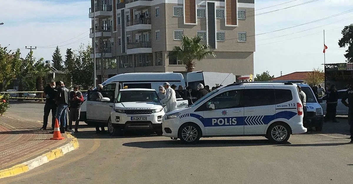 Antalya'da silahlı saldırı: 2 ölü, 1 yaralı