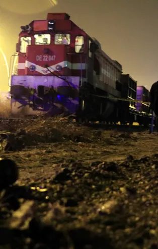 Çankırı'da bir kişi trenin altında kaldı