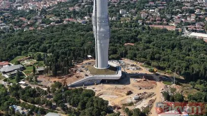 Başkan Erdoğan bizzat incelemişti... Çamlıca televizyon kulesinde sona yaklaşılıyor