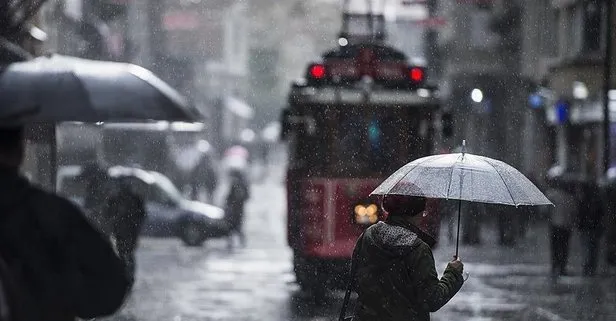 HAVA DURUMU | Meteorolojiden İstanbul ve birçok il için gök gürültülü sağanak uyarısı!
