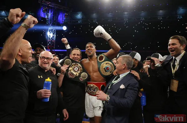 Anthony Joshua - Wladimir Klitschko maçı nefes kesti! - 1