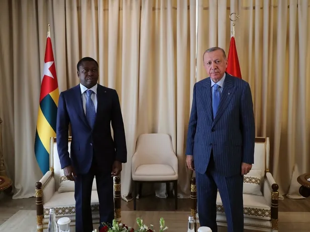 Başkan Erdoğan ve Togo Cumhurbaşkanı Faure Essozimna Gnassingbe'den ortak açıklamalar!-1