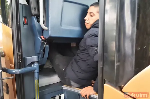 Edirne'de otobüsün 1 metrekarelik dolabından 3 kaçak göçmen çıktı - 8