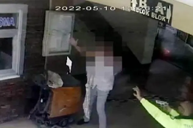 Gaziantep'te miras nedeniyle kuzenini öldüren doktorun yakalanma anı kamerada