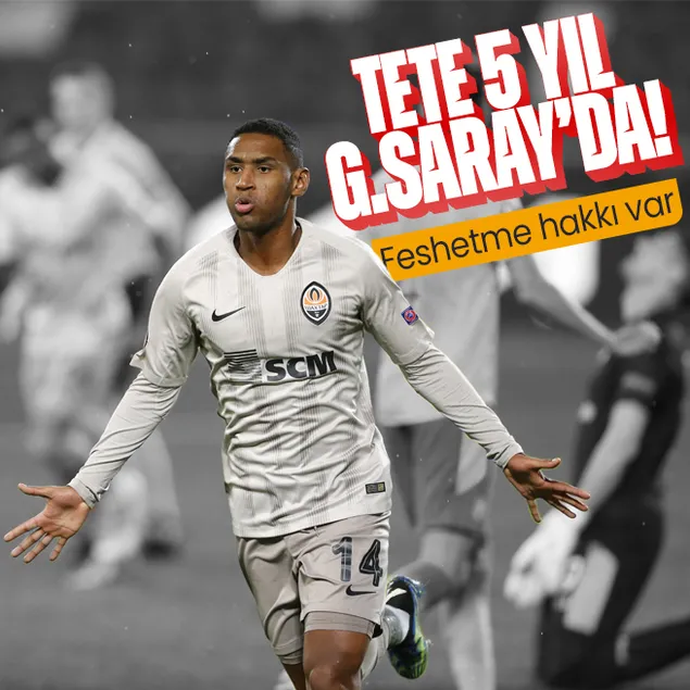 Ve Tete Galatasaray’da! Feshetme hakkı var