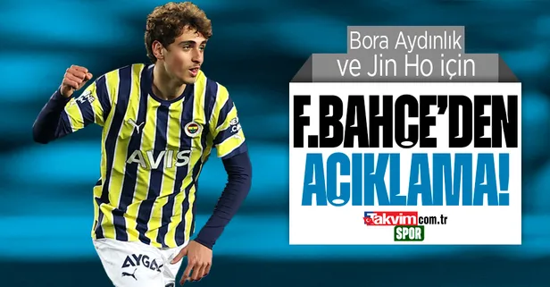Fenerbahçe'den açıklama geldi! "Bora Aydınlık ve..."