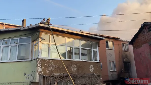 Mahalleyi sokağa döken yangın: Maltepe'de alevler yükseldi - 6