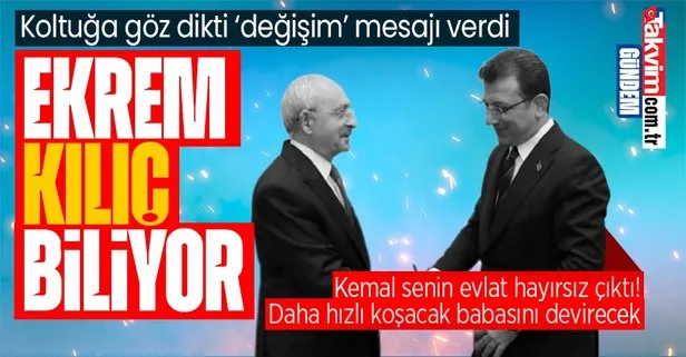 Ekrem İmamoğlu’ndan Kemal Kılıçdaroğlu’na ’değişim’ göndermesi: Şimdi daha hızlı koşacağım