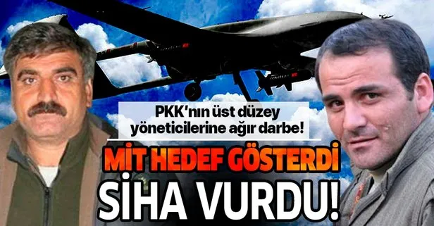 PKK'nın üst düzey yöneticilerine ağır darbe!