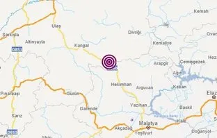 Malatya’da hissedilen şiddetli deprem