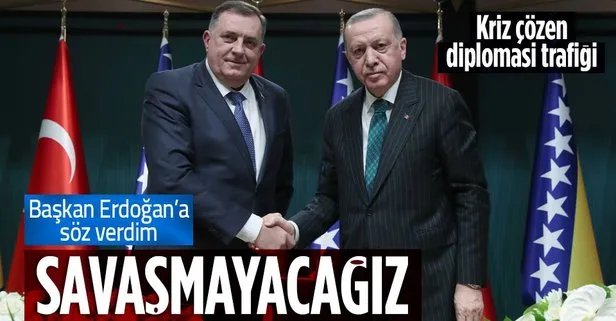 Bosna Hersek Devlet Başkanlığı Konseyi Sırp üyesi Milorad Dodik A News’e konuştu: Erdoğan’a söz verdim