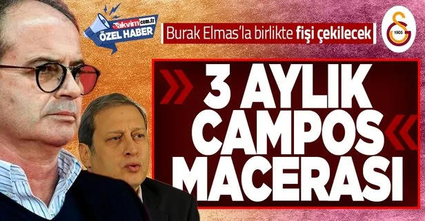 Galatasaray’da Luis Campos dönemi sona eriyor: Macera 3 ay sürdü!