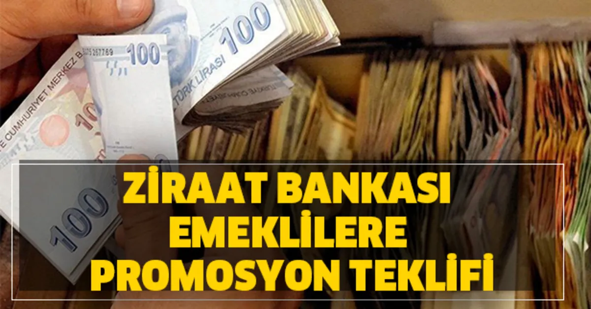ziraat bankasi emeklilere promosyon