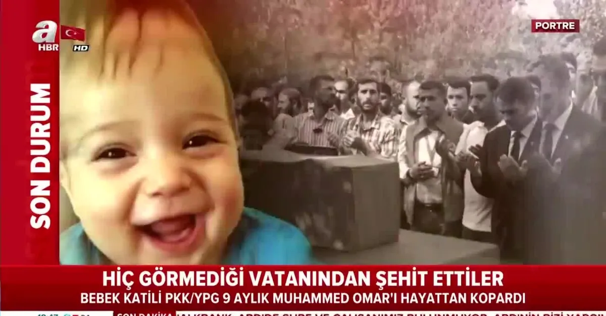 Barış Pınarı Harekatı'nın ilk sivil şehidi Muhammed Omar bebek anısına!