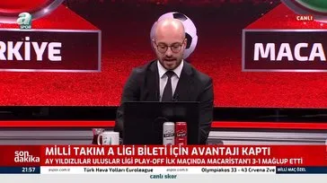 MAÇ SONUCU: Türkiye - Macaristan: 3-1