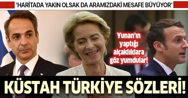 AB Komisyon Başkanı Leyen’den küstah Türkiye sözleri! Yunanistan’ın alçaklıklarına göz yumdular