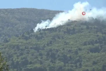 Uludağ'da yangın!