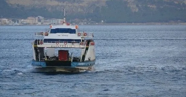 Gökçeada ve Bozcaada feribot hattında yarınki bazı seferler iptal edildi