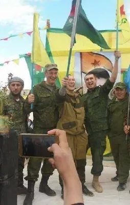 Ruslardan PKK'lılarla Nevruz kutlaması!