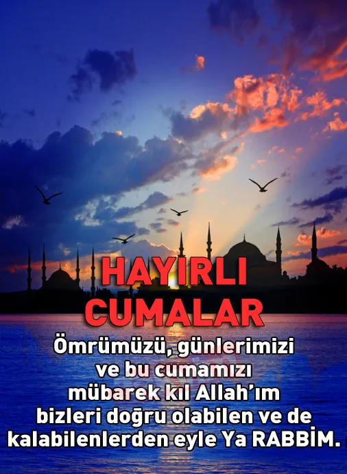 Cuma mesajları 2019! En yeni ve Resimli Cuma mesajları burada! Hayırlı Cumalar-9