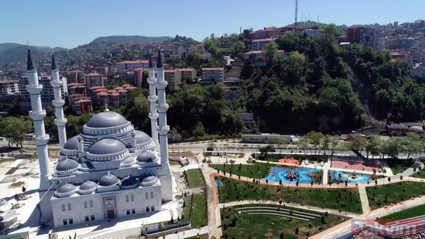 Zonguldak'ın en büyüğü! 6 bin kişilik Uzun Mehmet Camii tamamlandı - 7