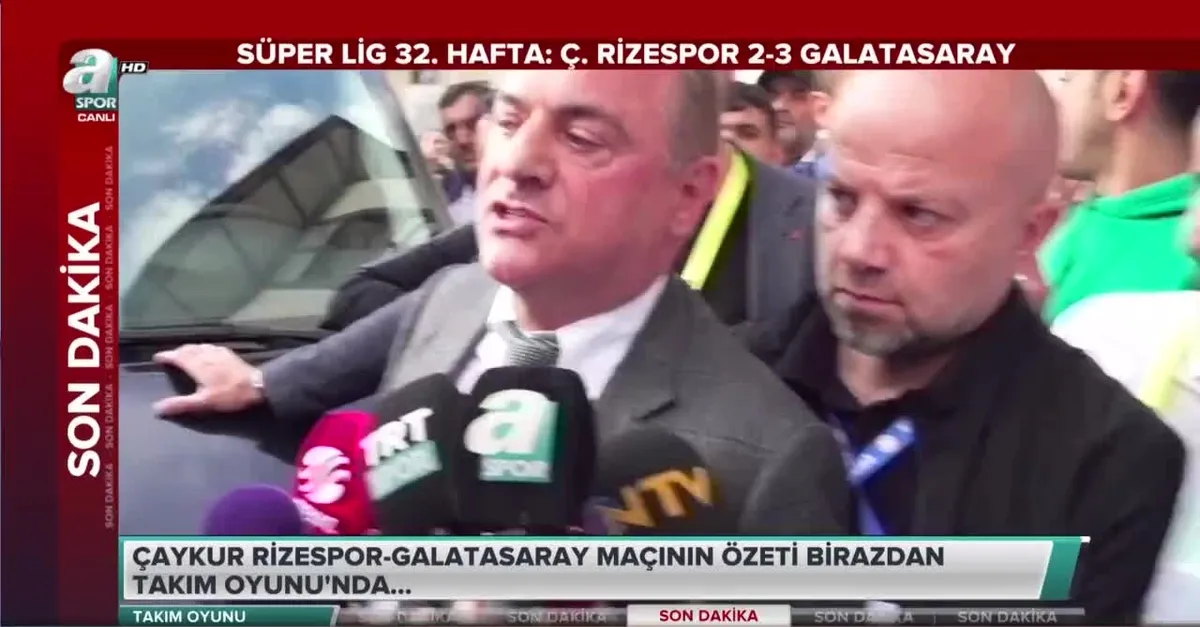 Çaykur Rizespor Başkanı Hasan Kartal: Bu hakemler buradan nasıl çıkacak?