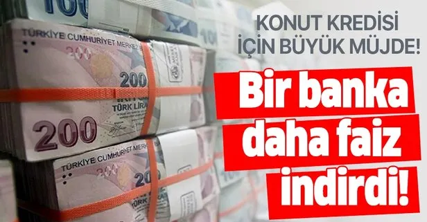 Son Dakika: 0,94 müjdesi geldi! Bir banka daha faiz indirdi!