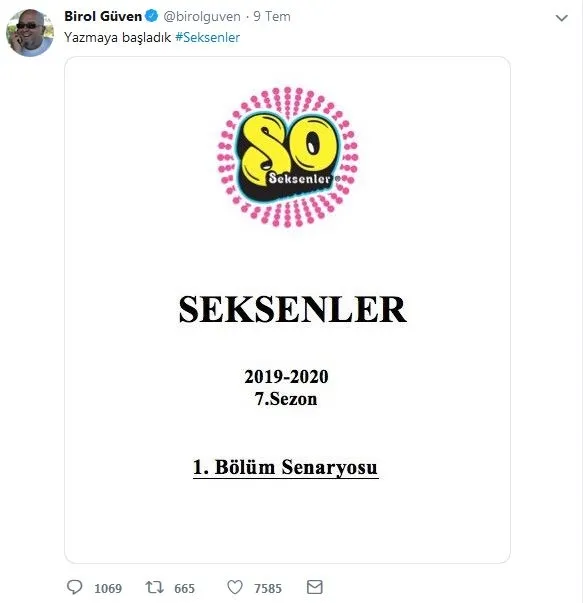 Seksenler dizisinin yapımcısından flaş açıklama! Seksenler yeniden mi başlıyor?-1