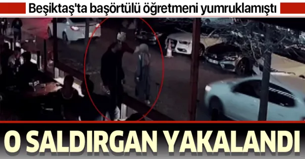 Son dakika: Beşiktaş’taki başörtülü öğretmene saldıran kadın gözaltında