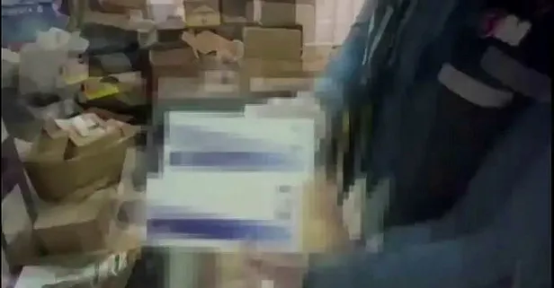 İstanbul Küçükmekmece'de otobüs firmasına kaçak sigara operasyonu