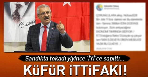 Yenilgiyi hazmedemedi! Küfür etti