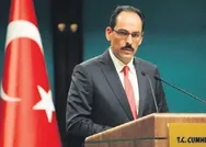 İbrahim Kalın’dan iyi haber
