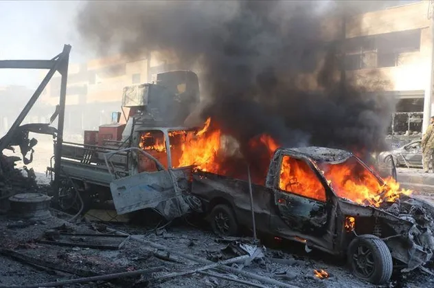 Tel Abyad'da bombalı araçla terör saldırısı!