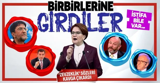 Akşener'in açıklaması sonrası birbirlerine girdiler!