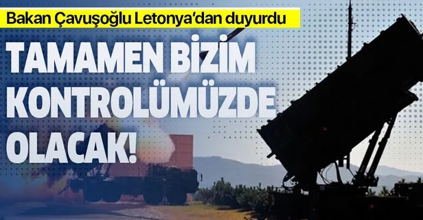 Letonya’da açıkladı! Bakan Çavuşoğlu’ndan S-400 ve F-35 açıklaması