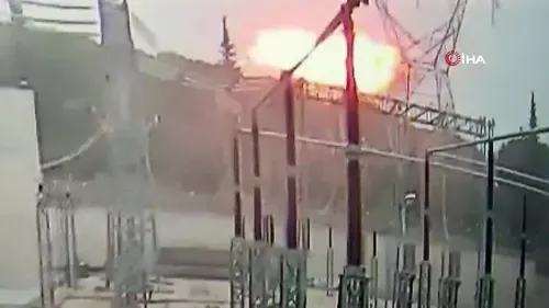 2 kişinin öldüğü uçak kazası kamerada