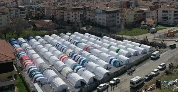 Devlet var gücüyle depremzedenin yanında! Malatya Valisi Hulusi Şahin açıkladı: Son çadırımızı bugün kaldırdık