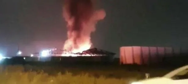 Geri dönüşüm tesisinde yangın! Saniyelerle yarış